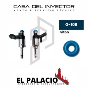 ORING para inyector de GDI G-108